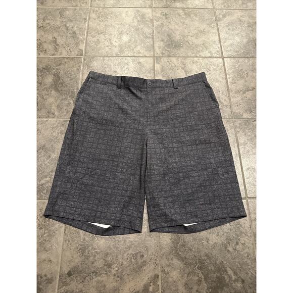NWOT Nike Tour Performance Dri Fit Flat Front Chino Golf Shorts Size 38 Grey - Picture 1 of 10